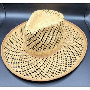 Olive and PIque Adjustable STRAW hat